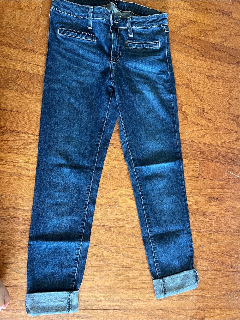 Just Black Women’s Dark Blue Boyfriend Jeans